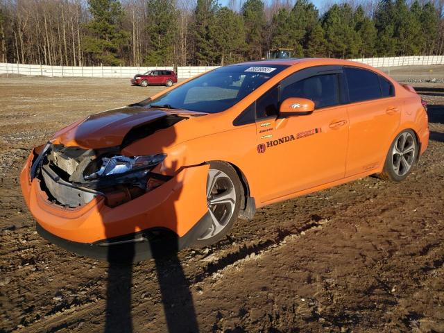 HONDA CIVIC SI 2015 with VIN 2HGFB6E54FH705501 - Photo from auction