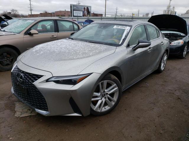 LEXUS IS 300 2022 with VIN JTHC81F2XN5049154 - Photo from auction