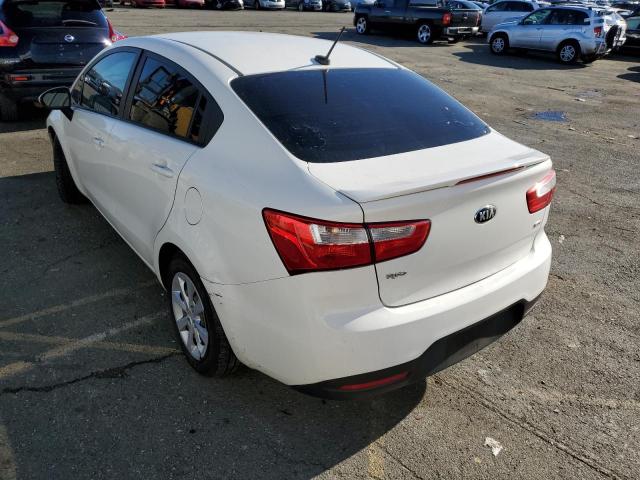 Photo 2 from auction – 2014 KIA RIO LX with VIN KNADM4A35E6358315