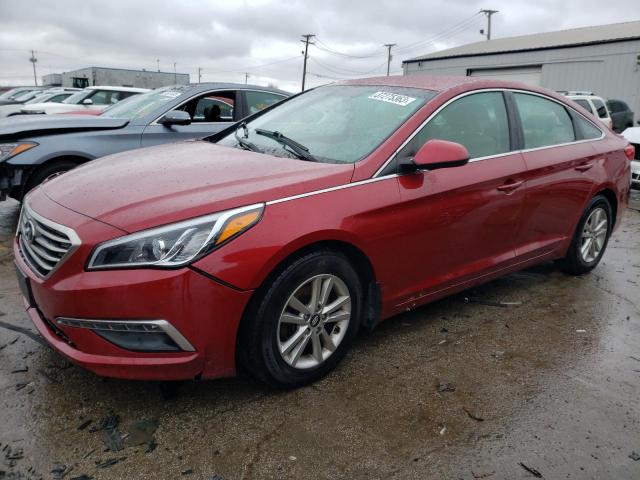 HYUNDAI SONATA SE 2015 with VIN 5NPE24AF3FH239757 - Photo from auction