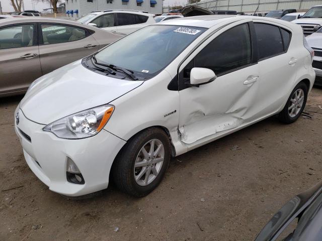 TOYOTA PRIUS C 2012 with VIN JTDKDTB33C1011434 - Photo from auction