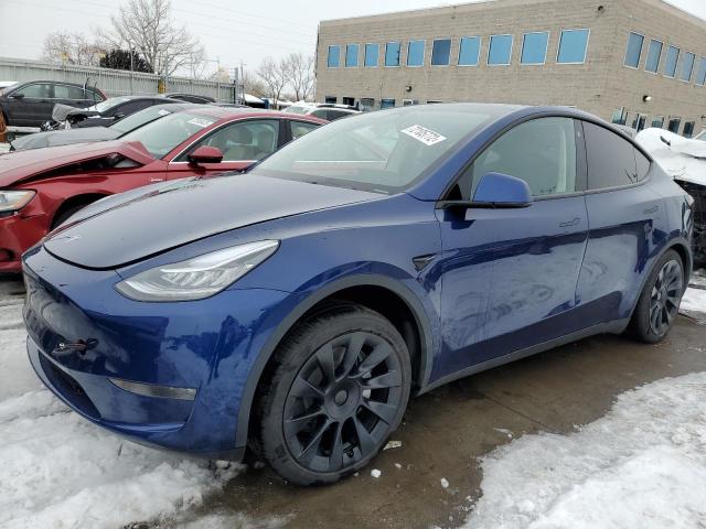 TESLA MODEL Y 2022 with VIN 7SAYGDEE3NF445290 - Photo from auction
