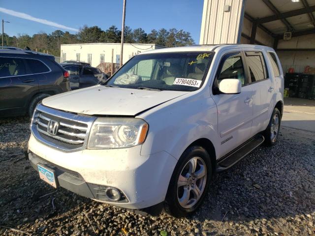 HONDA PILOT EXL 2012 with VIN 5FNYF3H5XCB005831 - Photo from auction