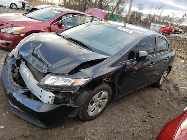 Photo 1 from auction – 2015 HONDA CIVIC LX with VIN 19XFB2F56FE705727