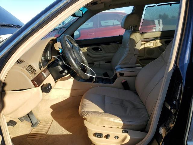 Photo 7 from auction – 2001 BMW 740 IL with VIN WBAGH83411DP34318