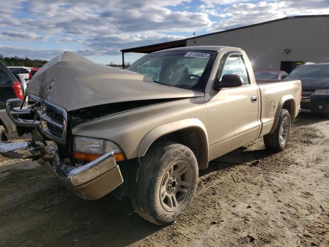 DODGE DAKOTA SXT 2003 with VIN 1D7FL16X93S181433 - Photo from auction