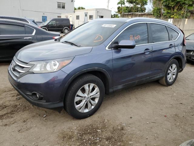 HONDA CR-V EX 2012 with VIN 5J6RM4H52CL078960 - Photo from auction