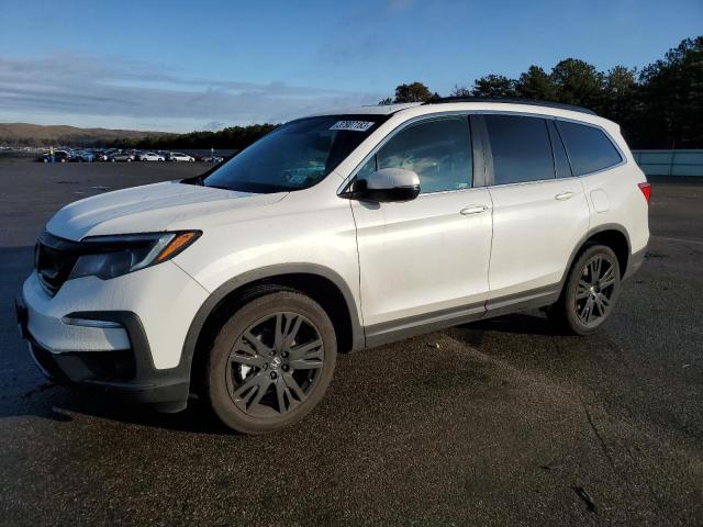 HONDA PILOT SE 2022 with VIN 5FNYF6H27NB073465 - Photo from auction