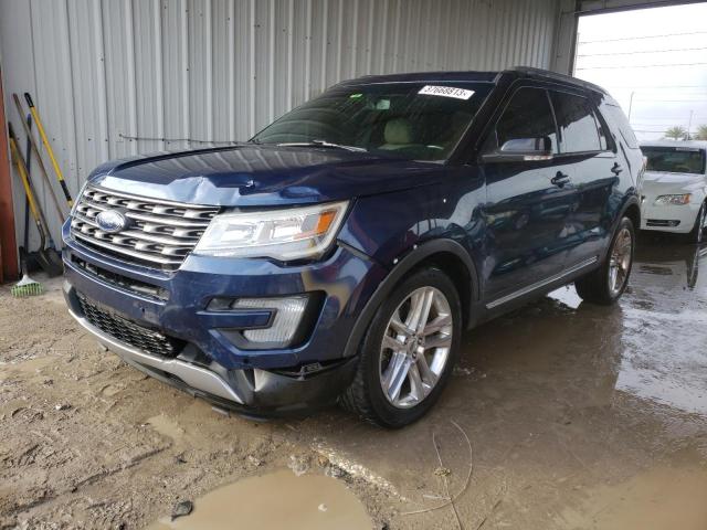 FORD EXPLORER X 2016 with VIN 1FM5K7D86GGC30857 - Photo from auction