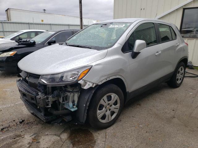 CHEVROLET TRAX LS 2018 with VIN KL7CJKSB4JB703091 - Photo from auction