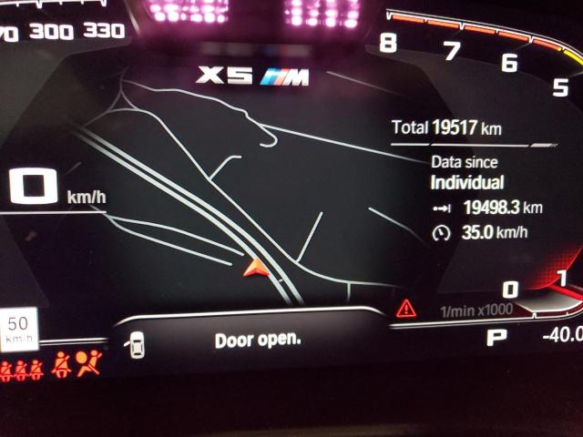Photo 9 from auction – 2021 BMW X5 M with VIN 5YMJU0C05M9F60371
