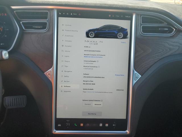 Photo 9 from auction – 2017 TESLA MODEL S with VIN 5YJSA1E25HF189554