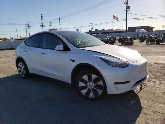 Photo 4 from auction – 2021 TESLA MODEL Y with VIN 5YJYGAEE0MF159455