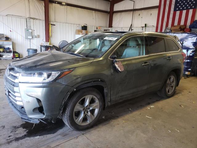 TOYOTA HIGHLANDER 2019 with VIN 5TDDZRFH3KS917491 - Photo from auction