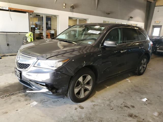 ACURA MDX 2016 with VIN 5FRYD4H25GB027743 - Photo from auction