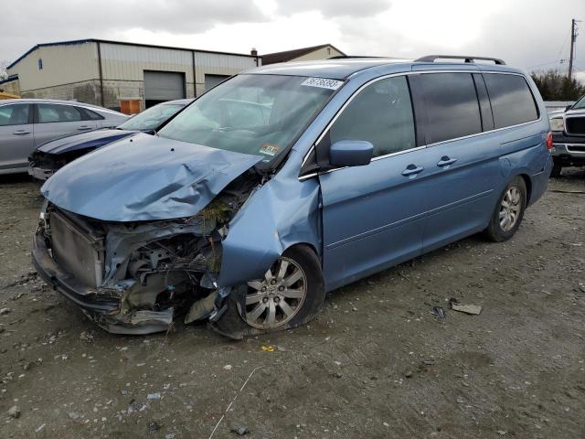 HONDA ODYSSEY EX 2010 with VIN 5FNRL3H46AB092550 - Photo from auction