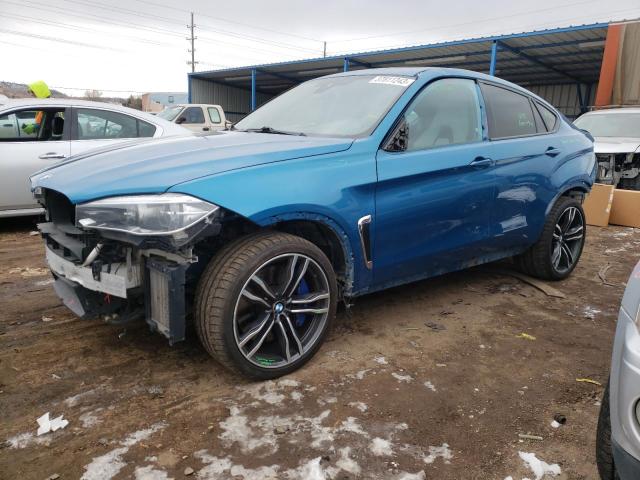 BMW X6 M 2017 with VIN 5YMKW8C58H0R44080 - Photo from auction