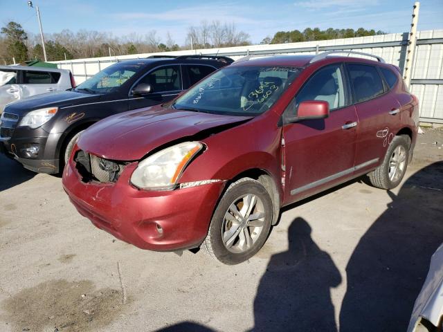 NISSAN ROGUE S 2013 with VIN JN8AS5MT2DW513547 - Photo from auction