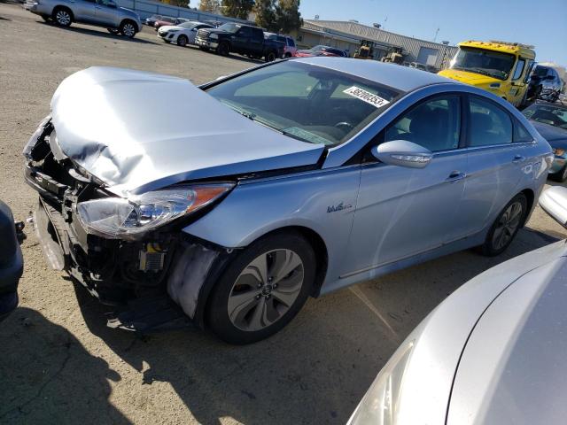 HYUNDAI SONATA HYB 2013 with VIN KMHEC4A45DA086603 - Photo from auction