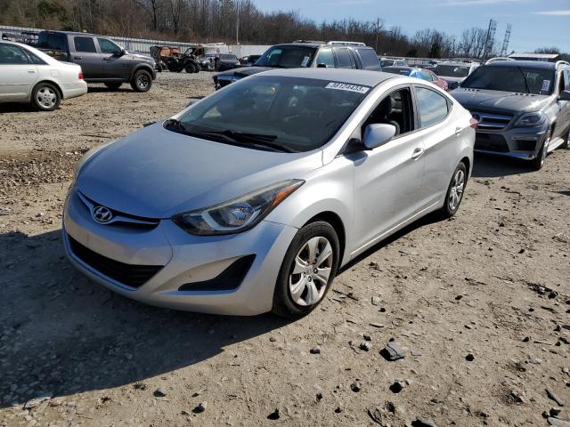 HYUNDAI ELANTRA SE 2016 with VIN 5NPDH4AEXGH743323 - Photo from auction