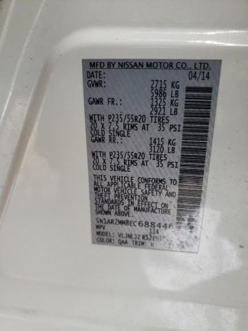 Photo 14 from auction – 2014 NISSAN PATHFINDER with VIN 5N1AR2MM8EC688446