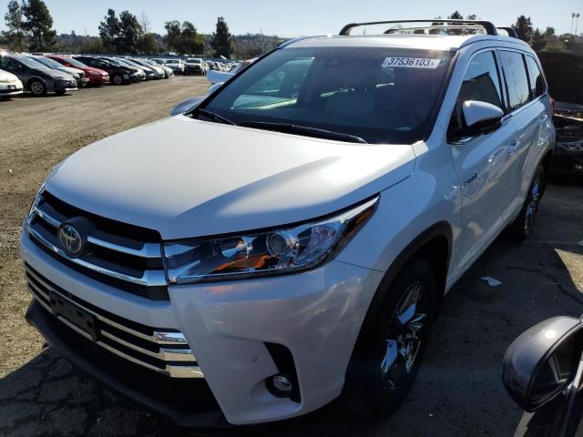 TOYOTA HIGHLANDER 2019 with VIN 5TDDGRFHXKS068806 - Photo from auction