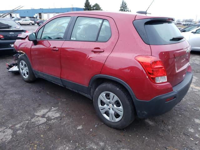 Photo 2 from auction – 2015 CHEVROLET TRAX LS with VIN KL7CJKSBXFB187097