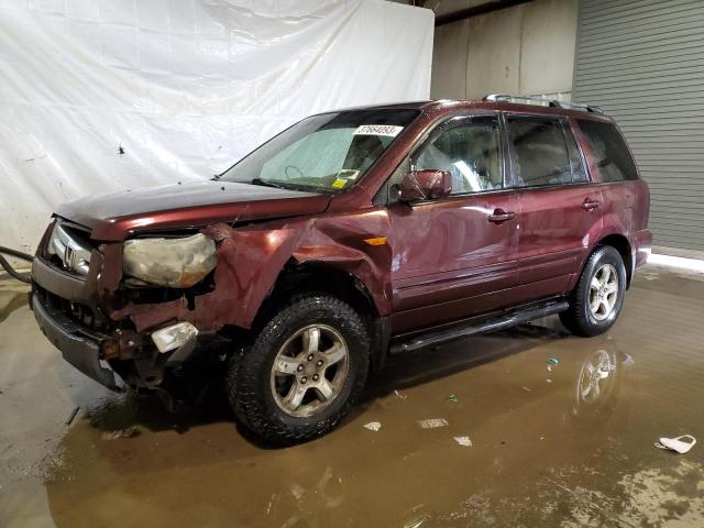 HONDA PILOT EX 2007 with VIN 5FNYF18447B007995 - Photo from auction