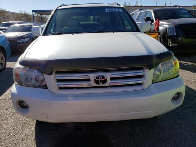 Photo 5 from auction – 2006 TOYOTA HIGHLANDER with VIN JTEDP21A960119041
