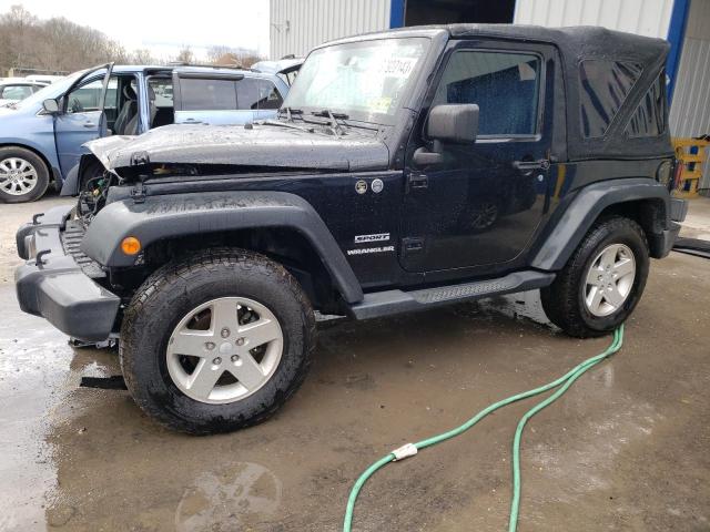 JEEP WRANGLER S 2013 with VIN 1C4AJWAG5DL523969 - Photo from auction
