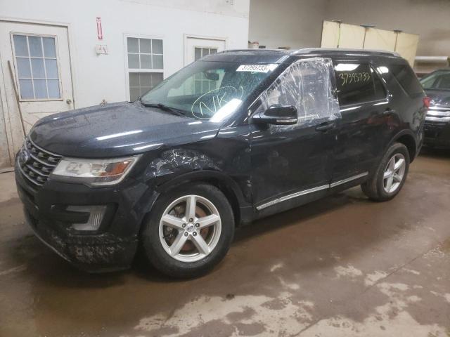 FORD EXPLORER X 2017 with VIN 1FM5K8D81HGA86481 - Photo from auction
