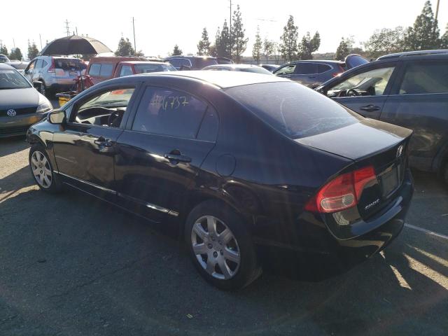 Photo 2 from auction – 2008 HONDA CIVIC LX with VIN 2HGFA16568H305947