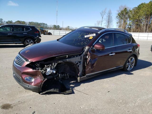 INFINITI EX35 BASE 2011 with VIN JN1AJ0HP7BM800683 - Photo from auction
