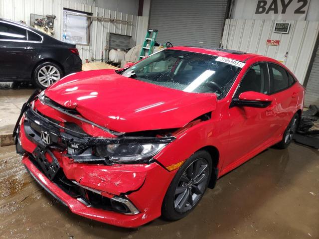 HONDA CIVIC EX 2019 with VIN 2HGFC1F37KH650677 - Photo from auction