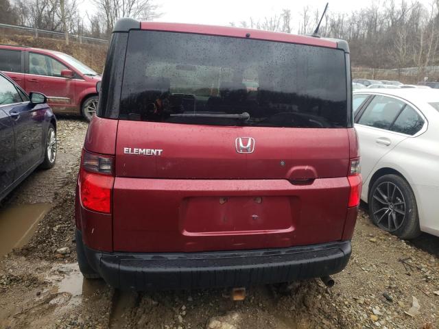 Photo 6 from auction – 2006 HONDA ELEMENT EX with VIN 5J6YH28726L011527