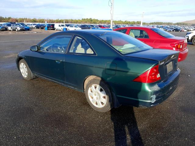 Photo 2 from auction – 2001 HONDA CIVIC SI with VIN 1HGEM229X1L061343