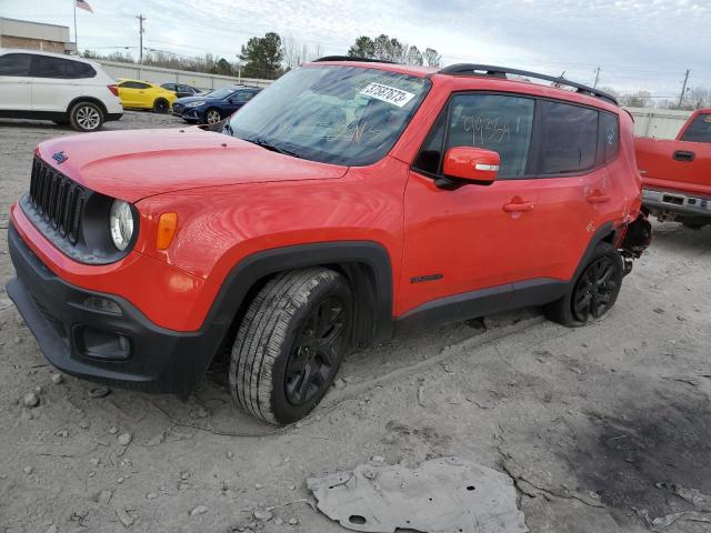 JEEP RENEGADE L 2017 with VIN ZACCJABB9HPF18516 - Photo from auction