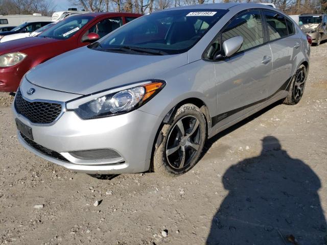 KIA FORTE LX 2015 with VIN KNAFK4A61F5357808 - Photo from auction