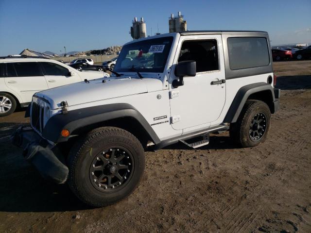 Photo 1 from auction – 2015 JEEP WRANGLER S with VIN 1C4AJWAG0FL523011