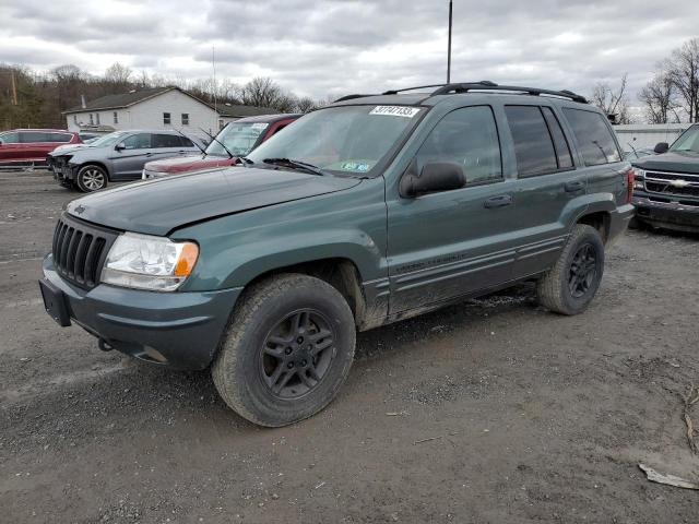 Photo 1 from auction – 2002 JEEP GRAND CHER with VIN 1J8GW48S02C264730