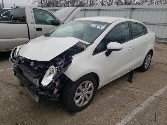 KIA RIO LX 2013 with VIN KNADM4A38D6301413 - Photo from auction