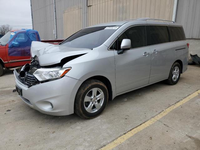 NISSAN QUEST S 2015 with VIN JN8AE2KP2F9128101 - Photo from auction