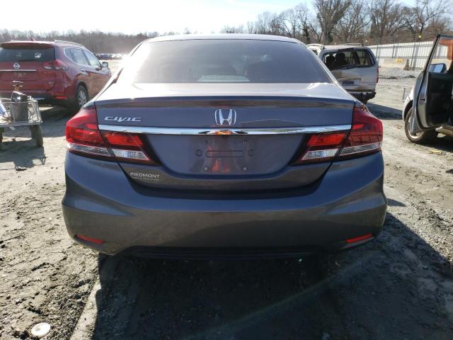 Photo 6 from auction – 2014 HONDA CIVIC LX with VIN 19XFB2F50EE040080
