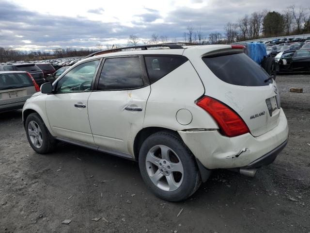 Photo 2 from auction – 2005 NISSAN MURANO SL with VIN JN8AZ08W15W437310
