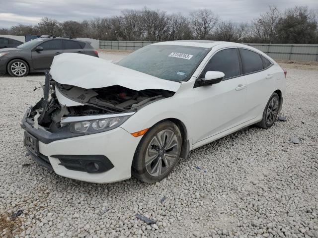 HONDA CIVIC EX 2018 with VIN 2HGFC1F38JH641243 - Photo from auction