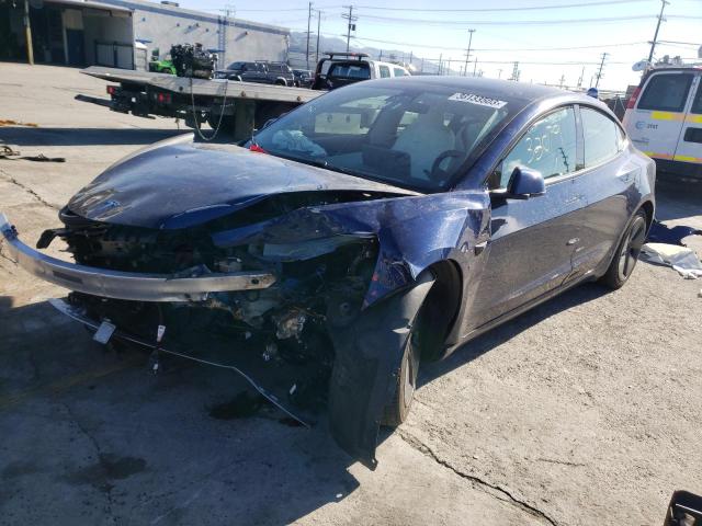 TESLA MODEL 3 2021 with VIN 5YJ3E1EB5MF879405 - Photo from auction