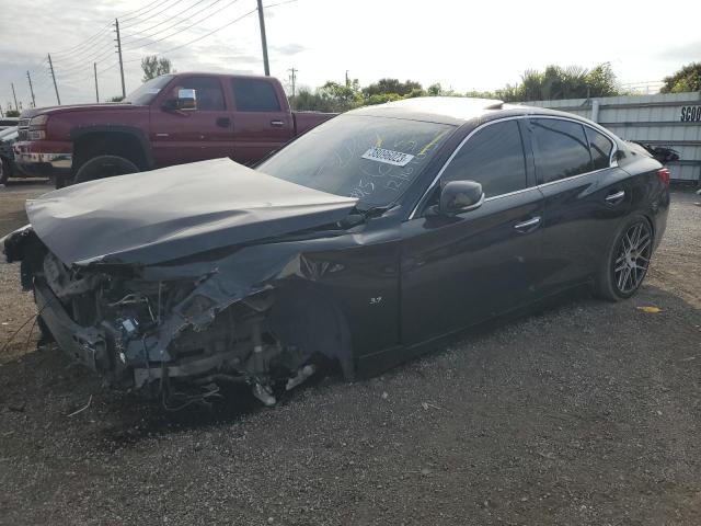 INFINITI Q50 BASE 2015 with VIN JN1BV7AP0FM336959 - Photo from auction