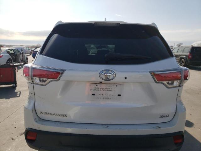 Photo 6 from auction – 2016 TOYOTA HIGHLANDER with VIN 5TDKKRFH6GS127864