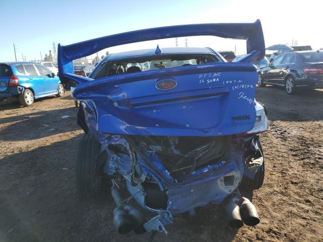 Photo 6 from auction – 2016 SUBARU WRX with VIN JF1VA1B66G9821027