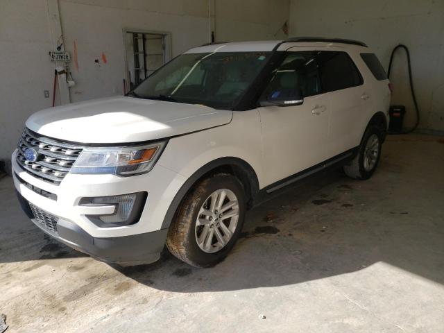 FORD EXPLORER X 2017 with VIN 1FM5K7D88HGC12538 - Photo from auction